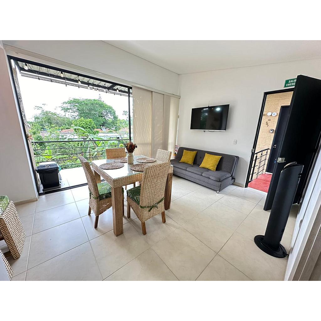 [MAPTO-AMOB00891] APARTAMENTO AMOBLADO en zona SECTOR CLUB CAMPESTRE para amoblado - APARTAMENTO 308 BLOQUE G PARQUEADERO 274