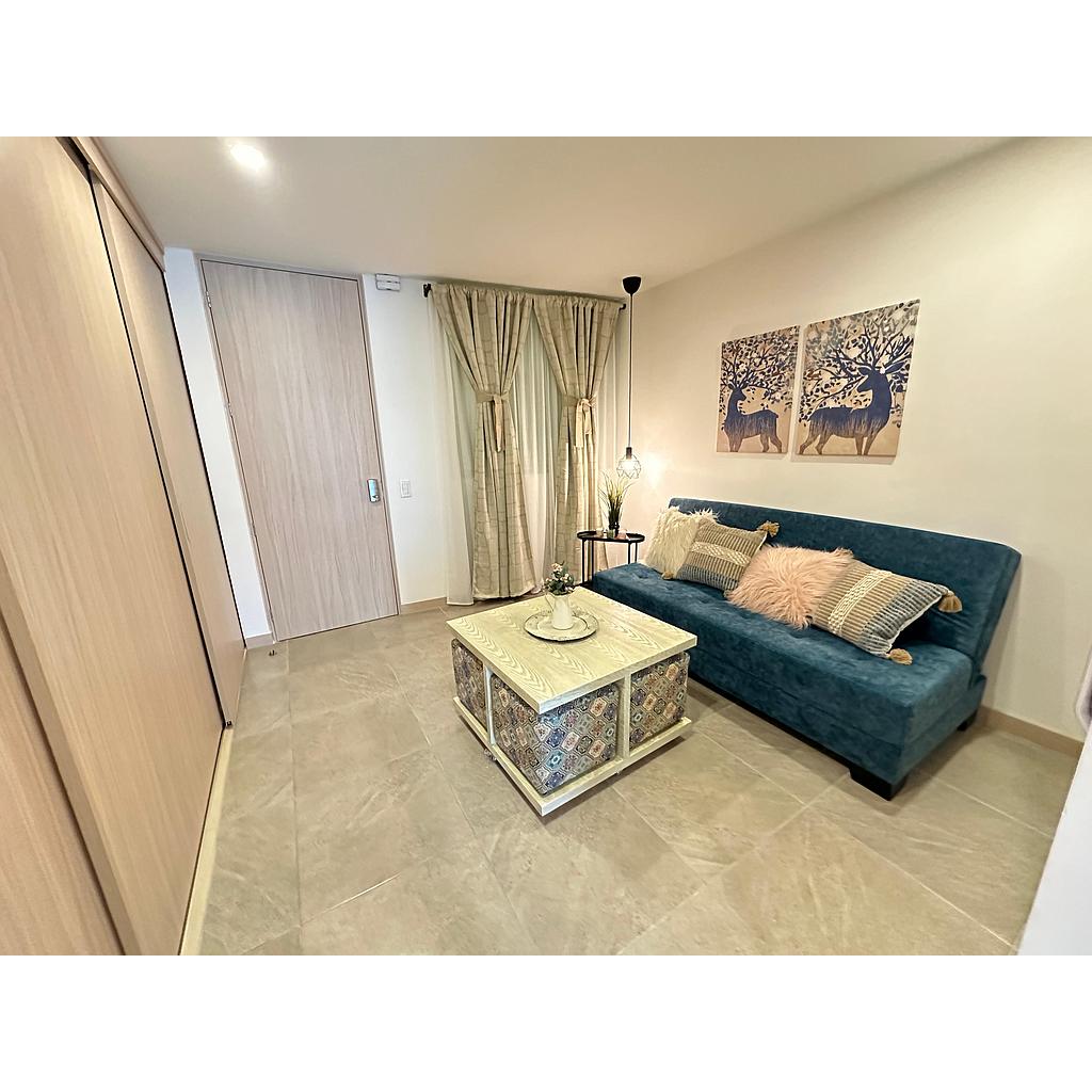 [MAmoEstudio01799] Apartaestudio Amoblado en zona Avenida Centenario para amoblado - APARTAMENTO 220 Y PARQUEADERO 27 SOTANO 2