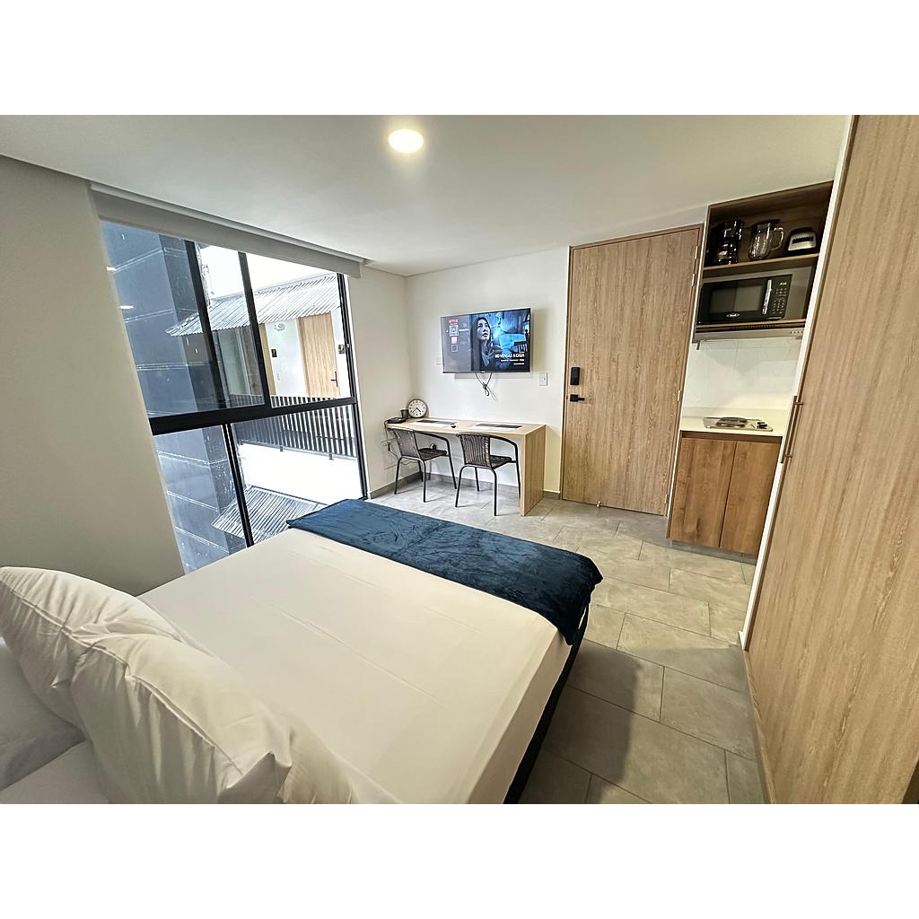 [MAmoEstudio01792] Apartaestudio Amoblado en zona Centro comercial Portal del Quindío para amoblado - APARTAMENTO 405