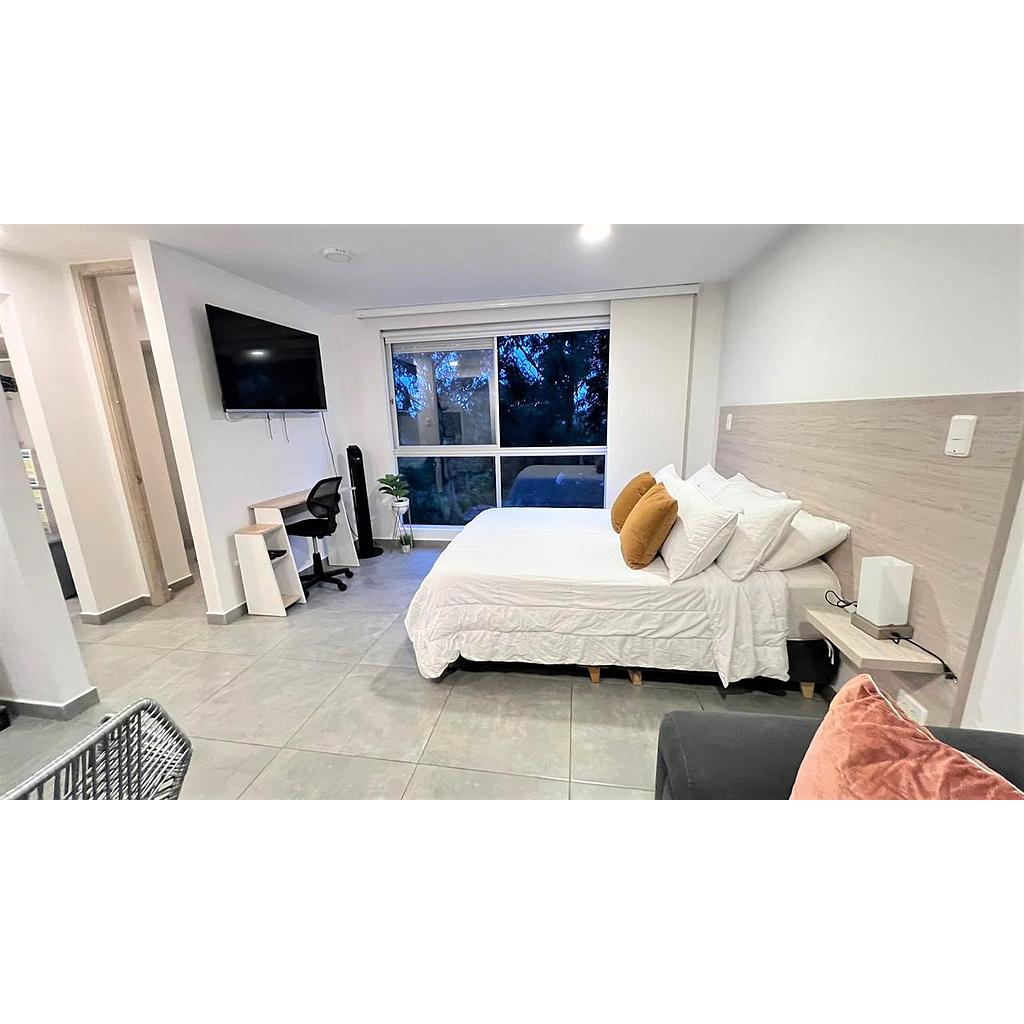 [MAmoEstudio00543] Apartaestudio Amoblado en zona HORIZONTE VERDE AV CENTENARIO para amoblado - APARTAMENTO 1203 TORRE 2 PARQUEADERO 209 Dirección: Calle 27 Norte #5 - 02, Armenia, Quindío