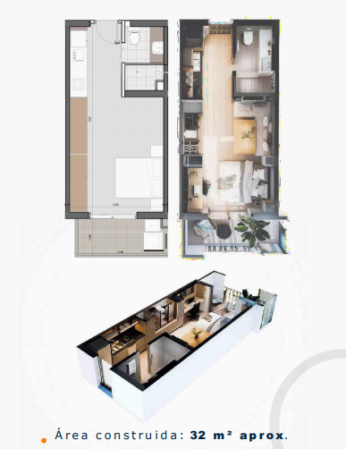 [VAprtstd02118] Apartaestudio en zona Av. 19 Norte para venta - Apartaestudio hito 18 segunda etapa cuarto piso