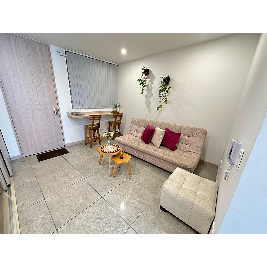 [MAmoEstudio01728] Apartaestudio Amoblado en zona Avenida Centenario para amoblado - APARTAMENTO 205 PARQUEADERO 76