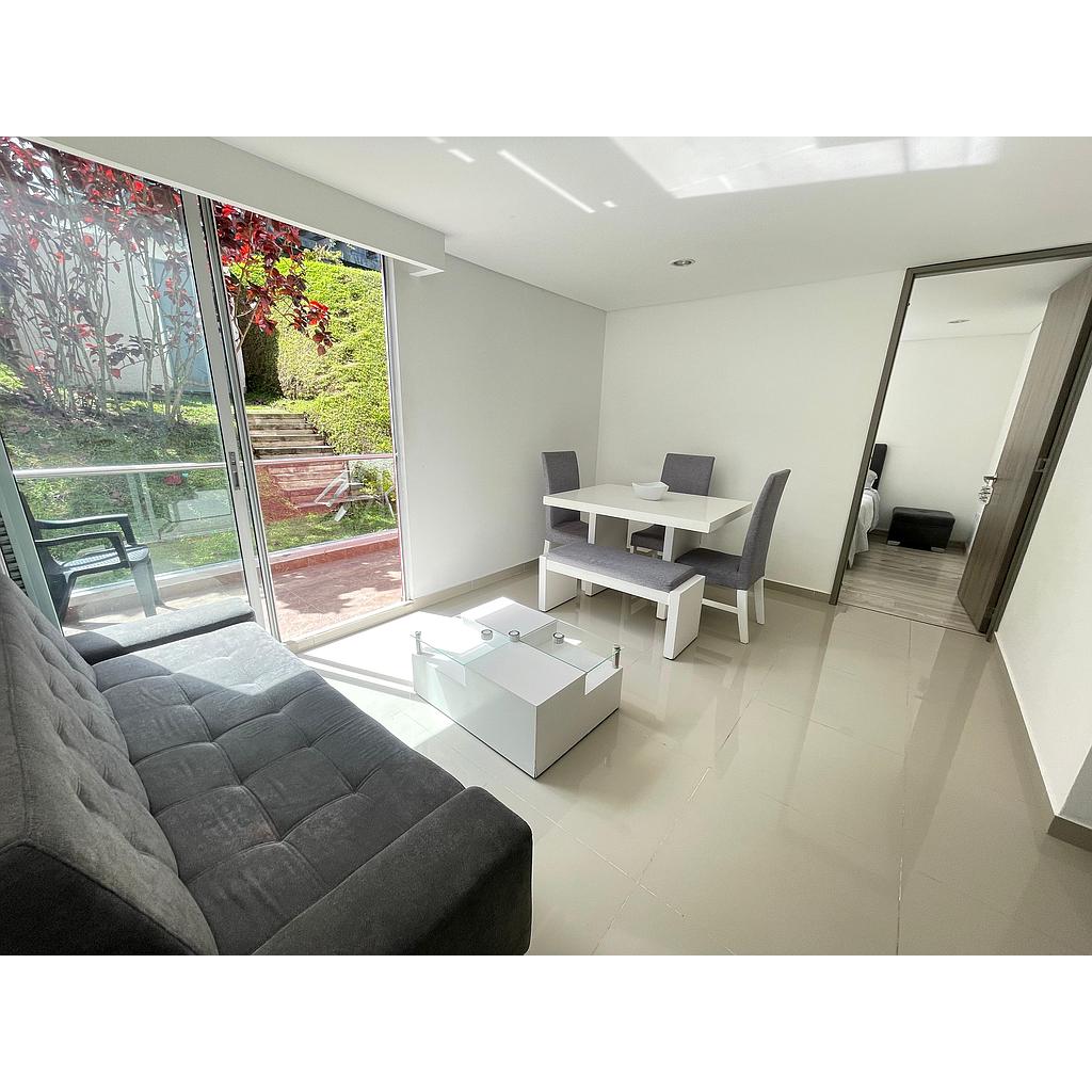 [MAmoEstudio01698] Apartaestudio Amoblado en zona LOS CEDROS - SECTOR ORO NEGRO  para amoblado - APARTAESTUDIO 103 TORRE 3 PQ 63