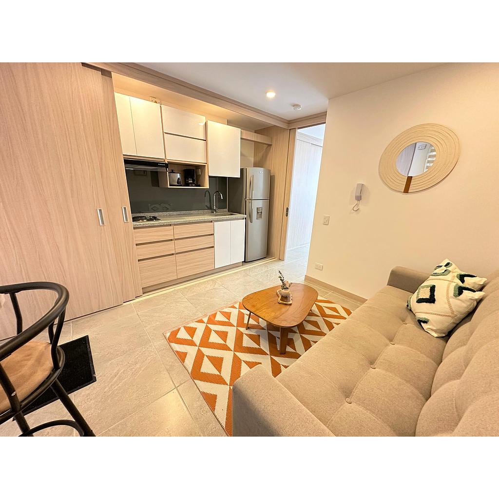 [VAprtstd01970] Apartaestudio en zona Avenida Centenario para venta - APARTAMENTO 502 PARQUEADERO 104 S1 DEPOSITO 69 S1