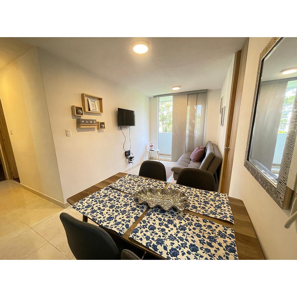 [MAPTO-AMOB01699] APARTAMENTO AMOBLADO en zona AV 19 NORTE para amoblado - APTO 706 TORRE A PQ29 S4
