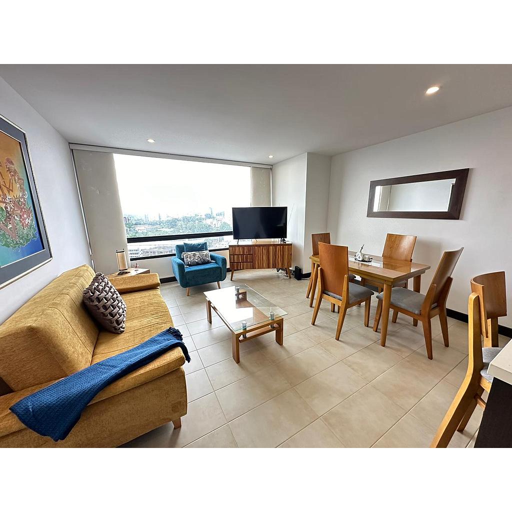[MAPTO-AMOB01607] APARTAMENTO AMOBLADO en zona Av. Bolivar para amoblado - PISO 15